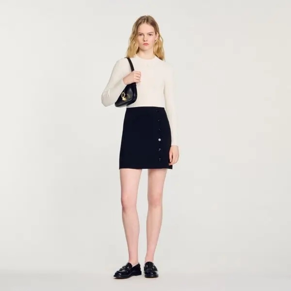 Sandro Knit Mini Dress